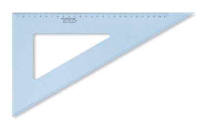 Staedtler Zeichendreieck 31cm 60/30 Gr. Tr.Bl