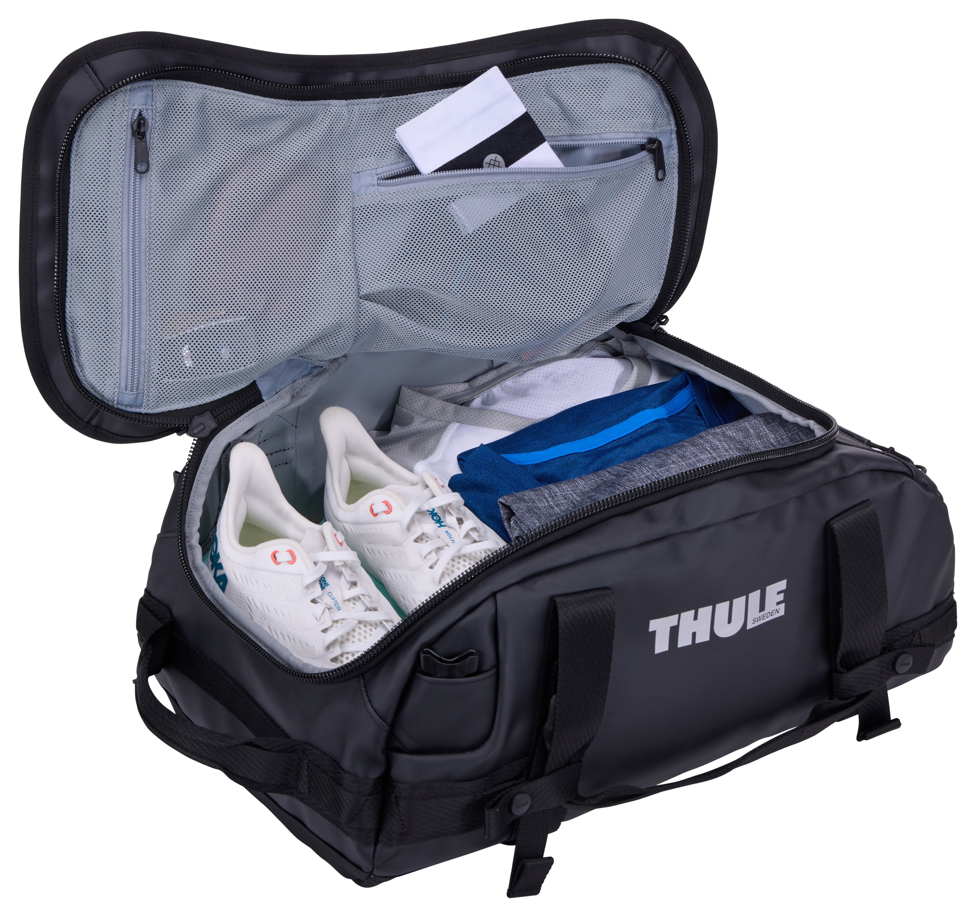 EAN 0085854257480 - Thule Chasm TDSD301 Black bolso de lona 30 L Poliéster Negro imagen 11