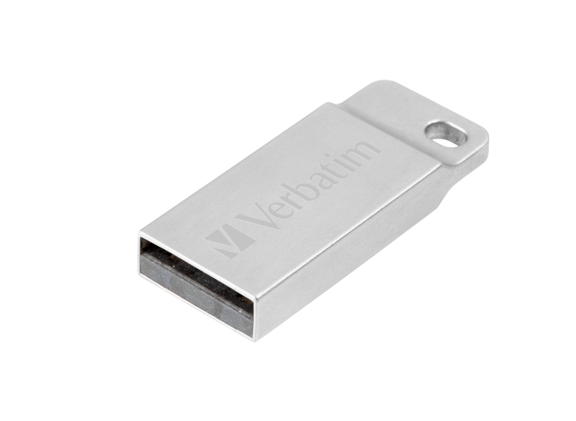 Verbatim Usb 2.0 Memoria Usb 16gb, Metal Executive, Plata