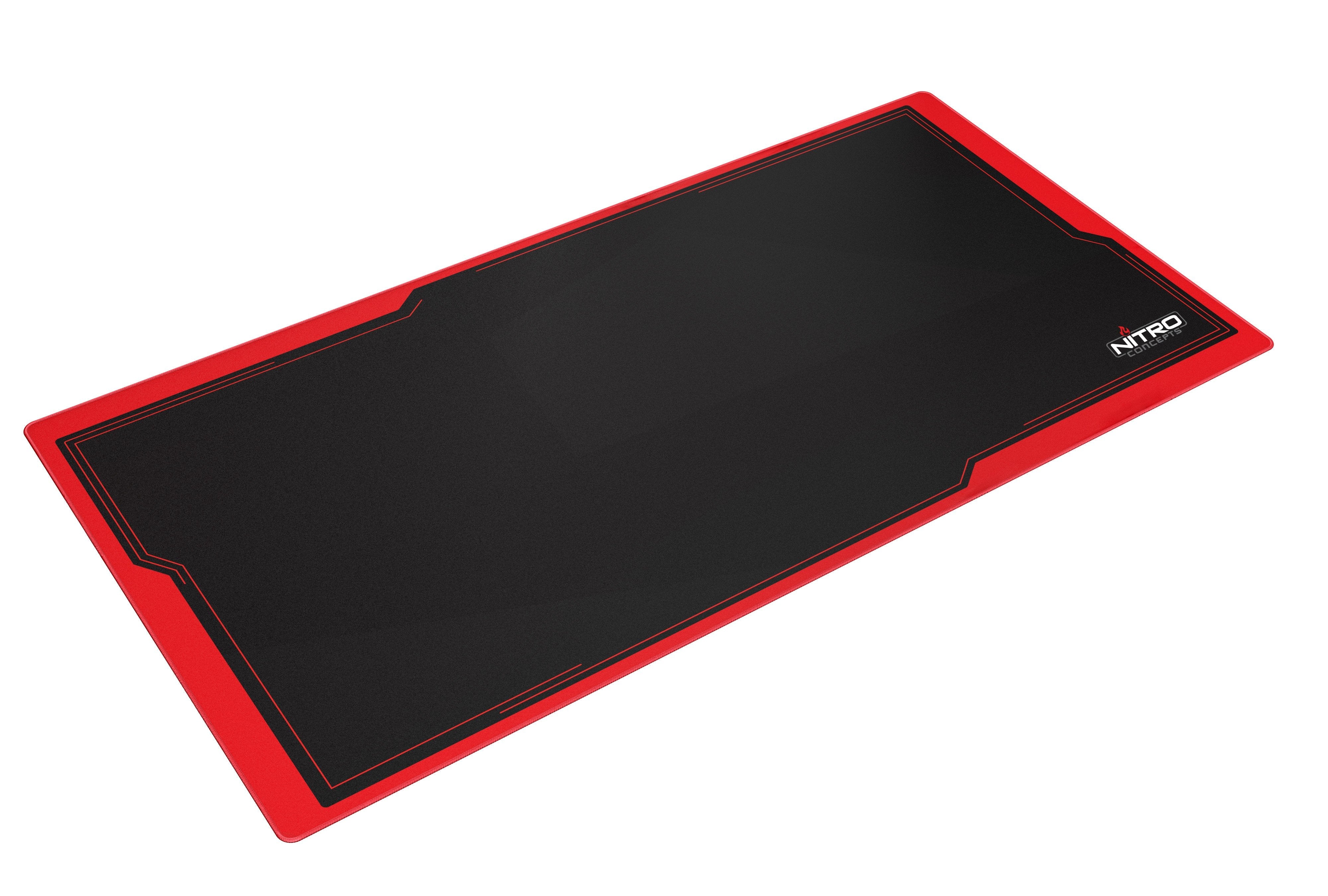 Nitro Concepts Dm16 Alfombrilla De Ratón Para Juegos Negro, Rojo