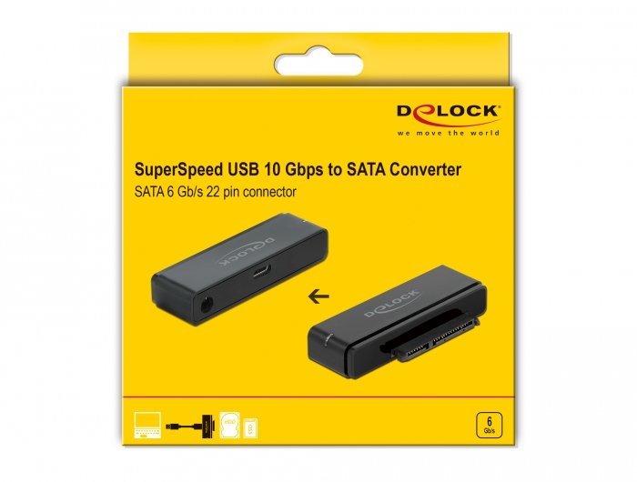 Usb Type-C 3.2 Gen 2 Zu Sata Konverter