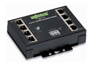 Wago 852-112 8-Port 100base-Tx Industrial Eco Switch