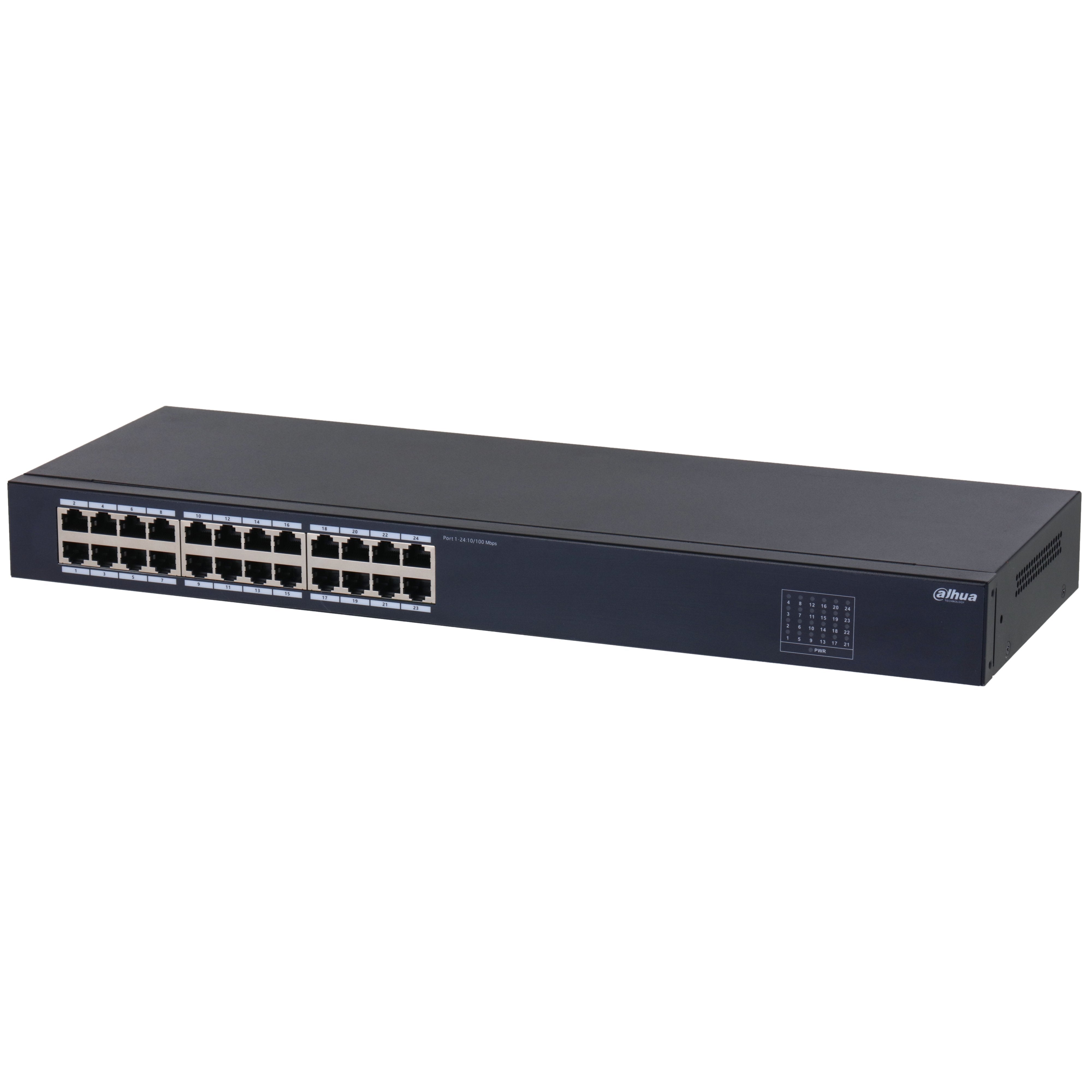 EAN 6923172597502 - Dahua Technology SF1024 No administrado L2 Fast Ethernet (10/100) Negro imagen 1