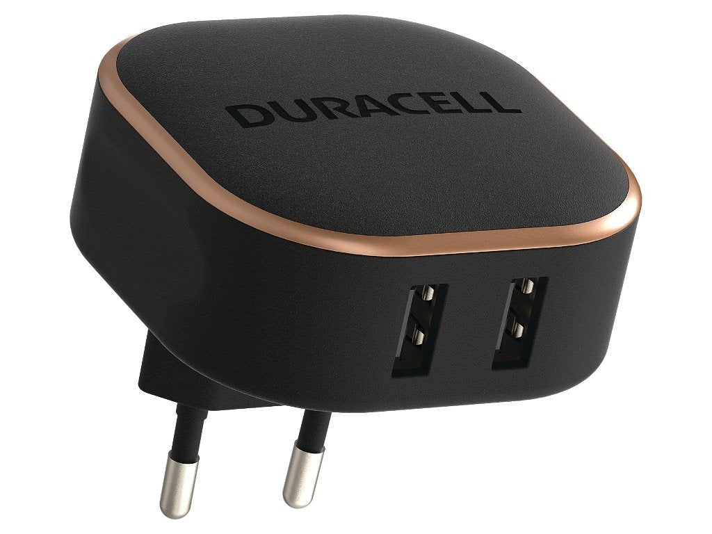 Duracell 2xusb 2.4a 24w (Czarna)