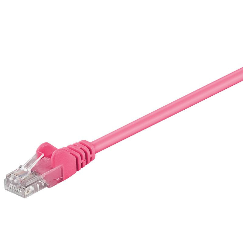 Cat 6 Patch Cable, U/Utp, Magenta, 2 M - Cca Material