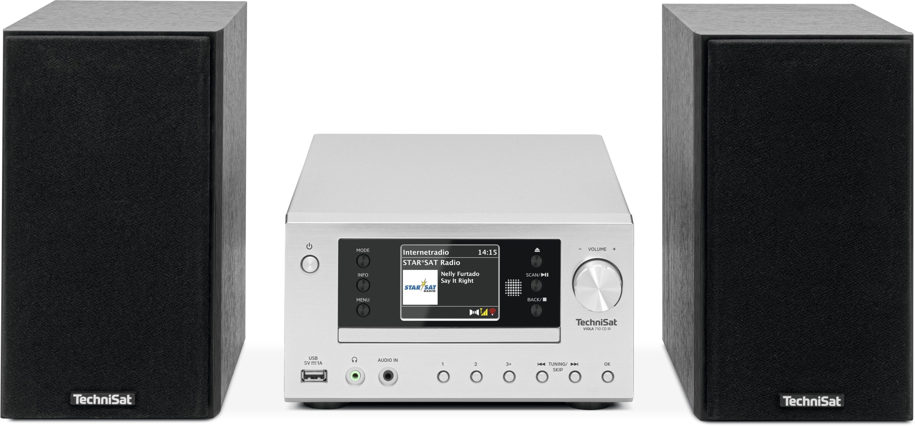 Technisat Viola 710 Cd Ir Schwarz