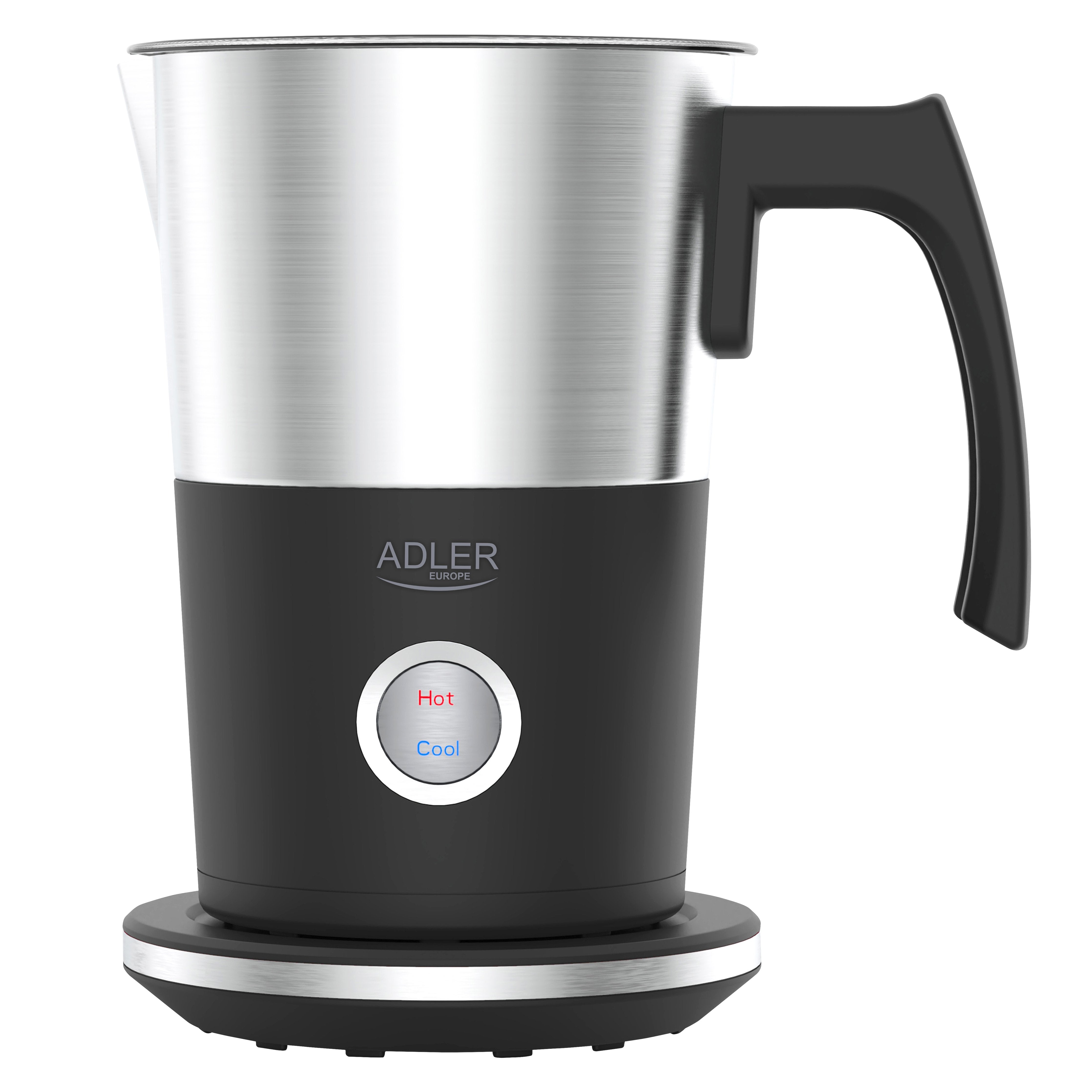 Espumador  Adler Ad 4497  O Calentador De Leche Automático Negro
