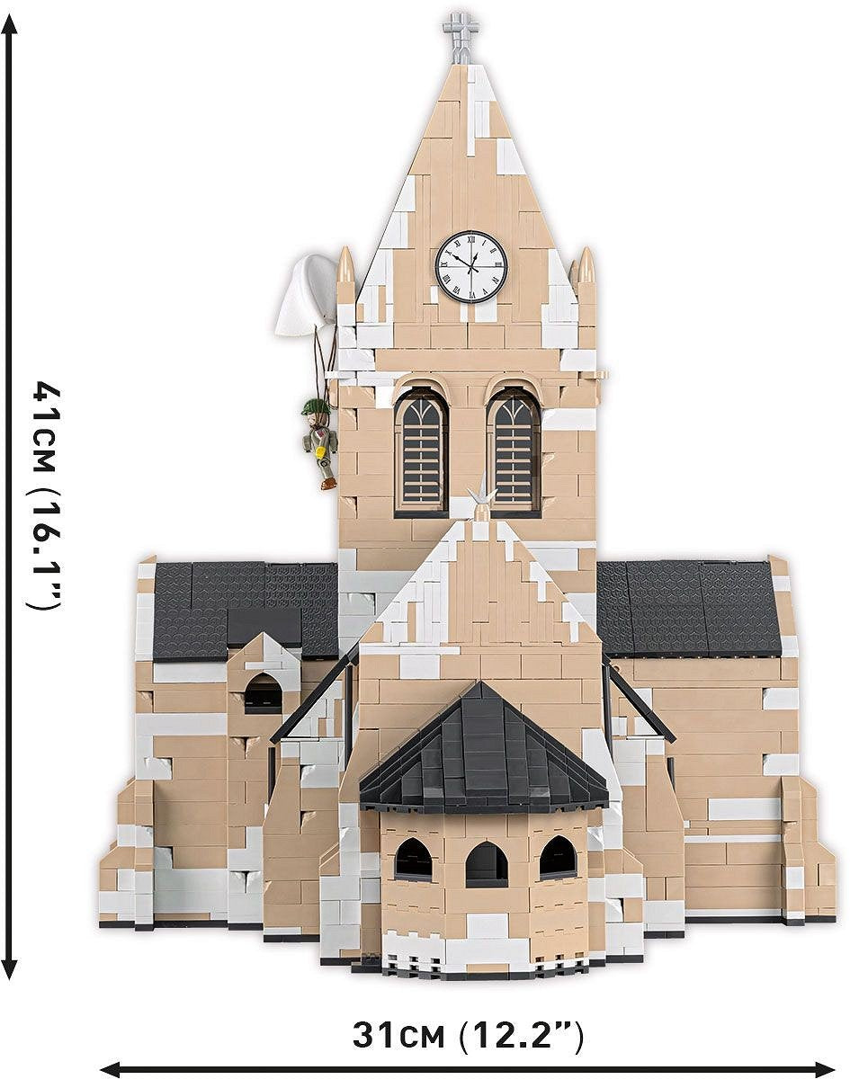 Cobi Iglesia Sainte-Mère-Église Cobi-2299