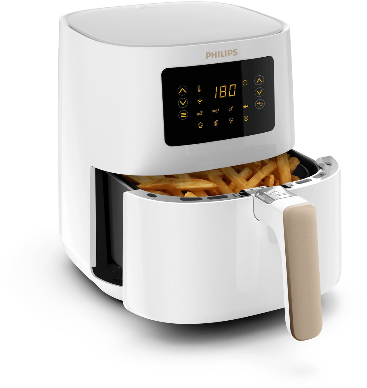 EAN 8720389022166 - Philips 5000 series HD9255/30 freidora Sencillo 4,1 L Independiente 1400 W Freidora de aire caliente Oro, imagen 4