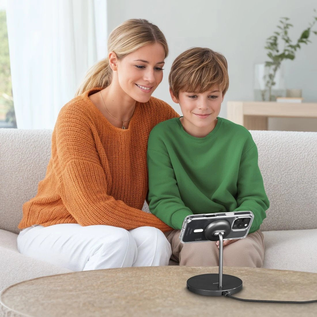 Ladowarka Indukcyjna Fast Charge 15w Negro