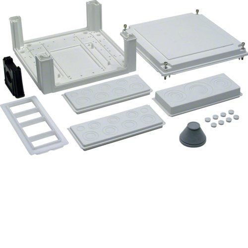 Hager Cableanschlusskasten Univers U84ls 324x307x149 Ip54 Skii Seitlich Leer