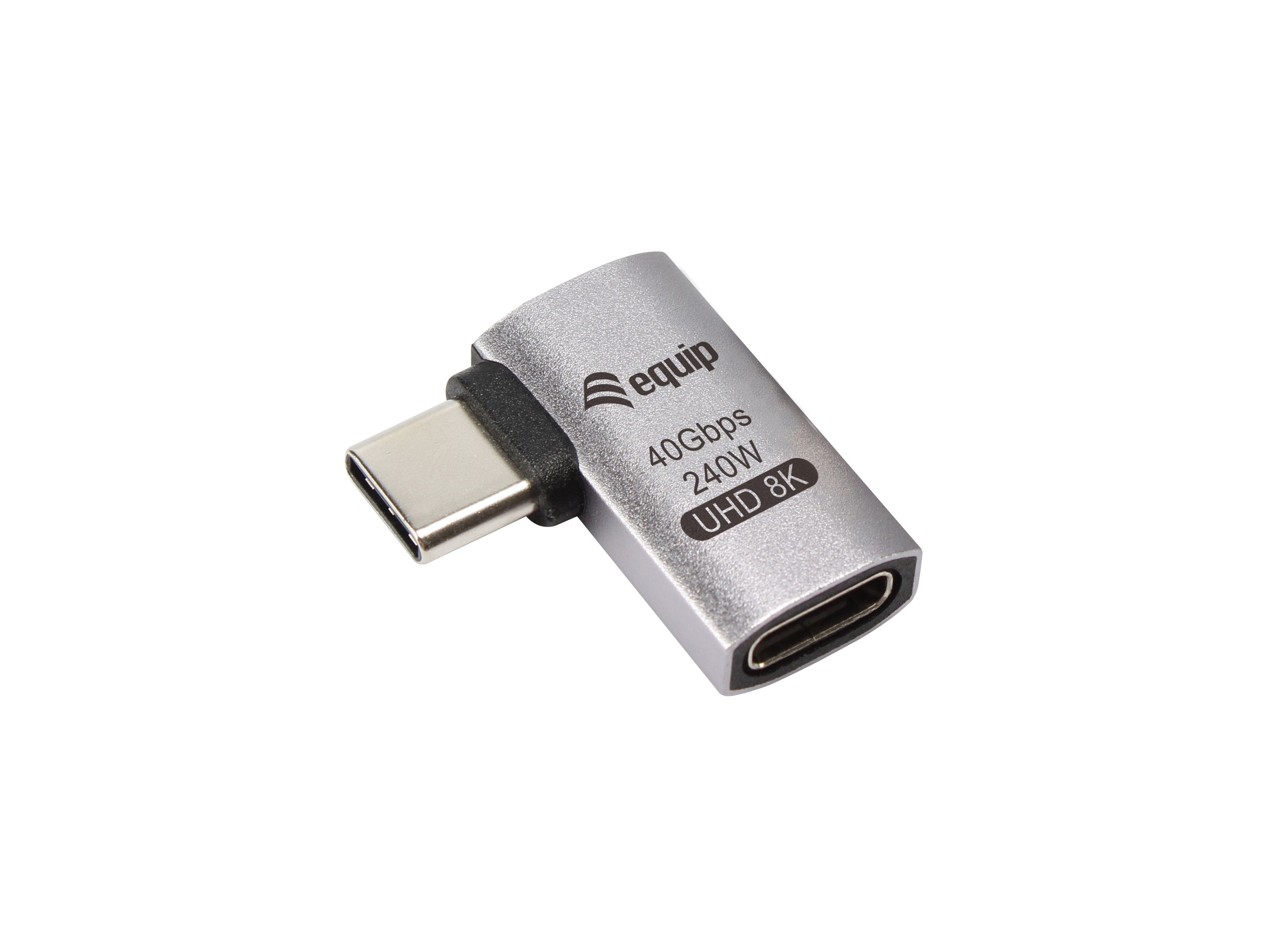 Equip Adaptador Usb 4.0 -> Usb-C 40gbps, 240w Pd, 3er-Pack Gr