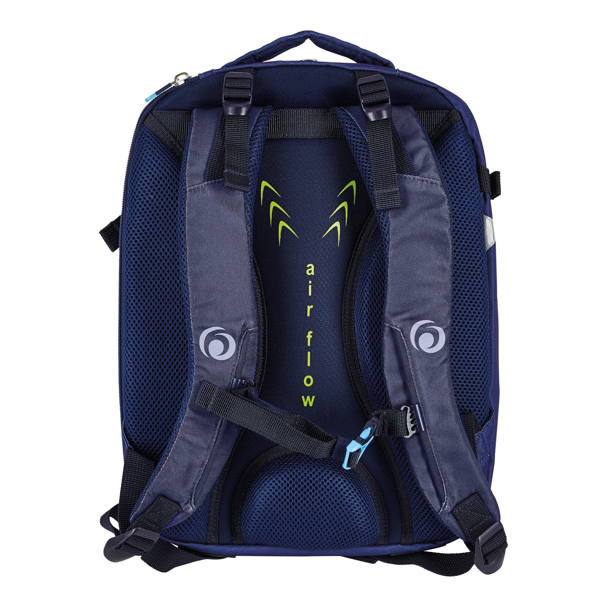 Herlitz Ultimate Camoblue Mochila Escolar Azul, Marina Poliéster