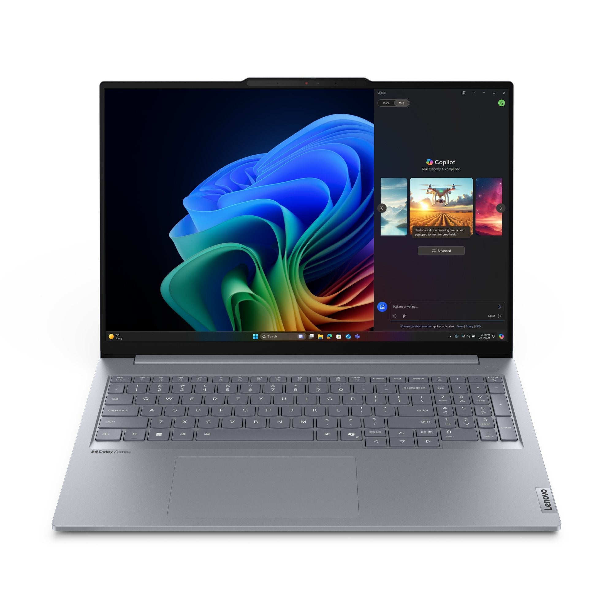 Thinkbook 16 G7 Qoy - 16 Inch - Snapdragon X Plus X1p-42-100 - 16gb Ram - 512gb Ssd - Windows 11 Pro