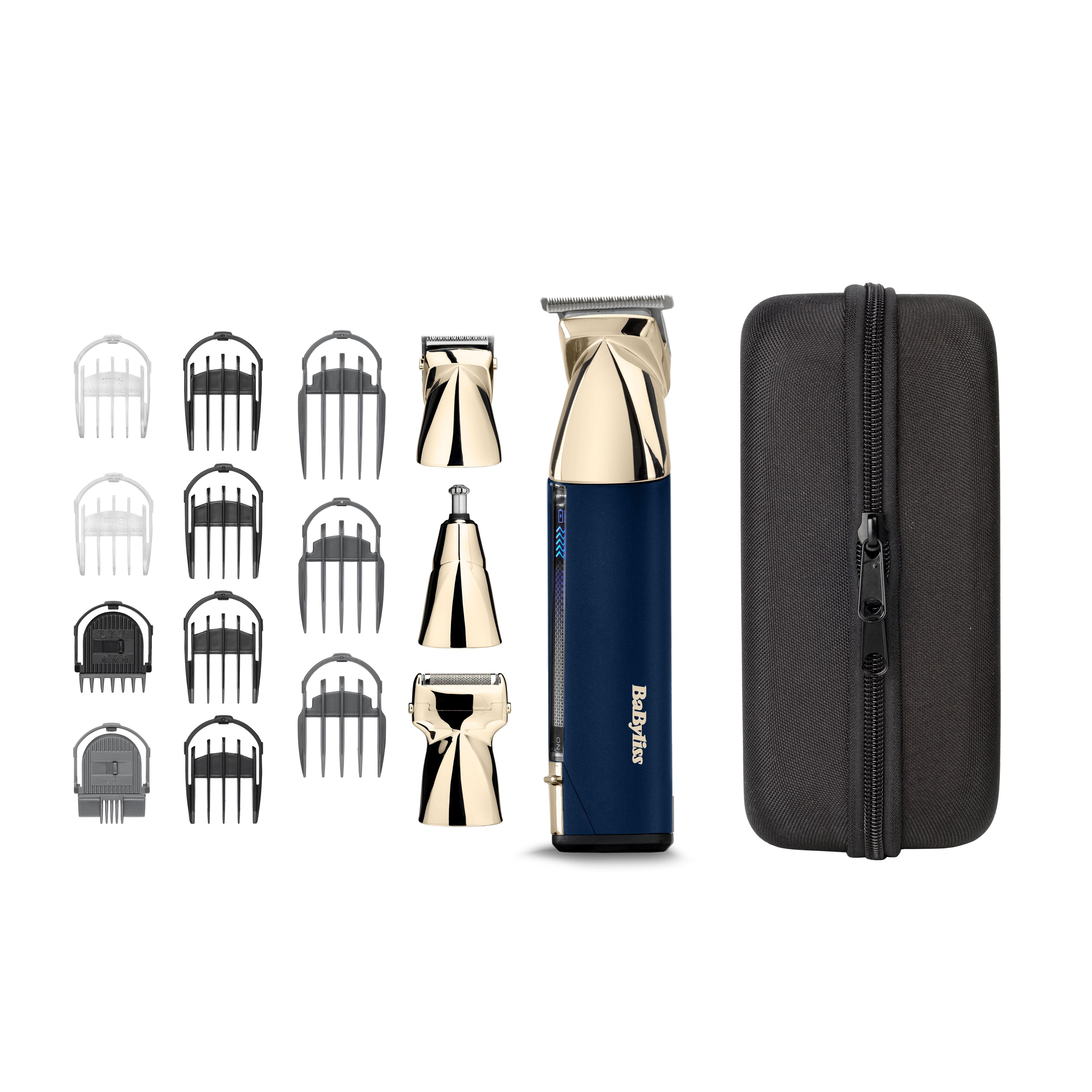 Cortapelo Multigroom Inalámbrico 15-En-1 Super-X-Metal Series Con Cuchillas De Acero Japonés Babyliss