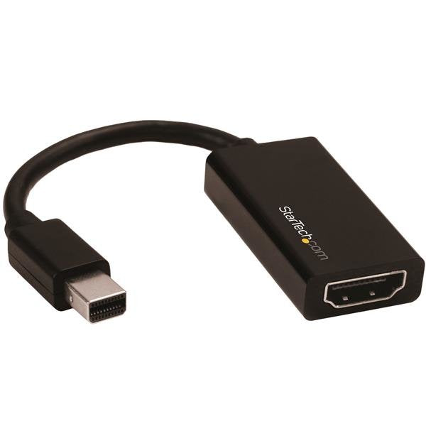 Startech Adaptador Conversor Mini Displayport A Hdmi 4k 60hz Negro Mdp2hd4k60s