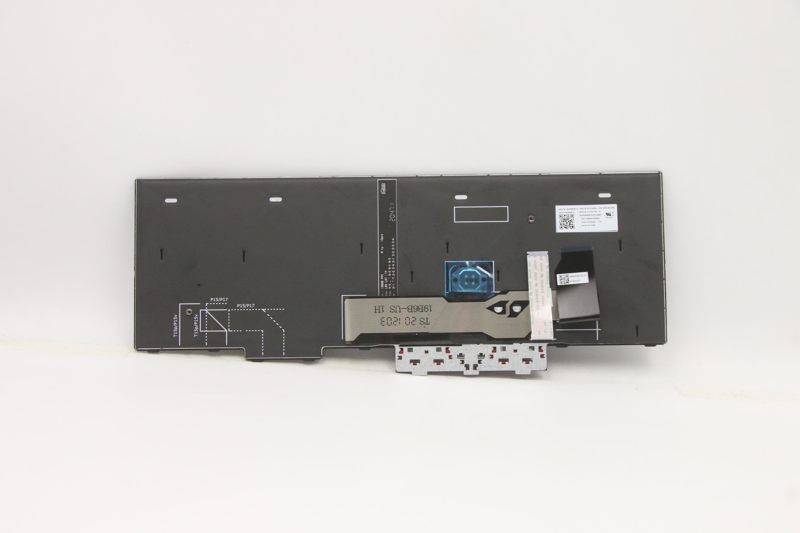 EAN 5704174810490 - Lenovo 5N20W68278 refacción para laptop Teclado imagen 2