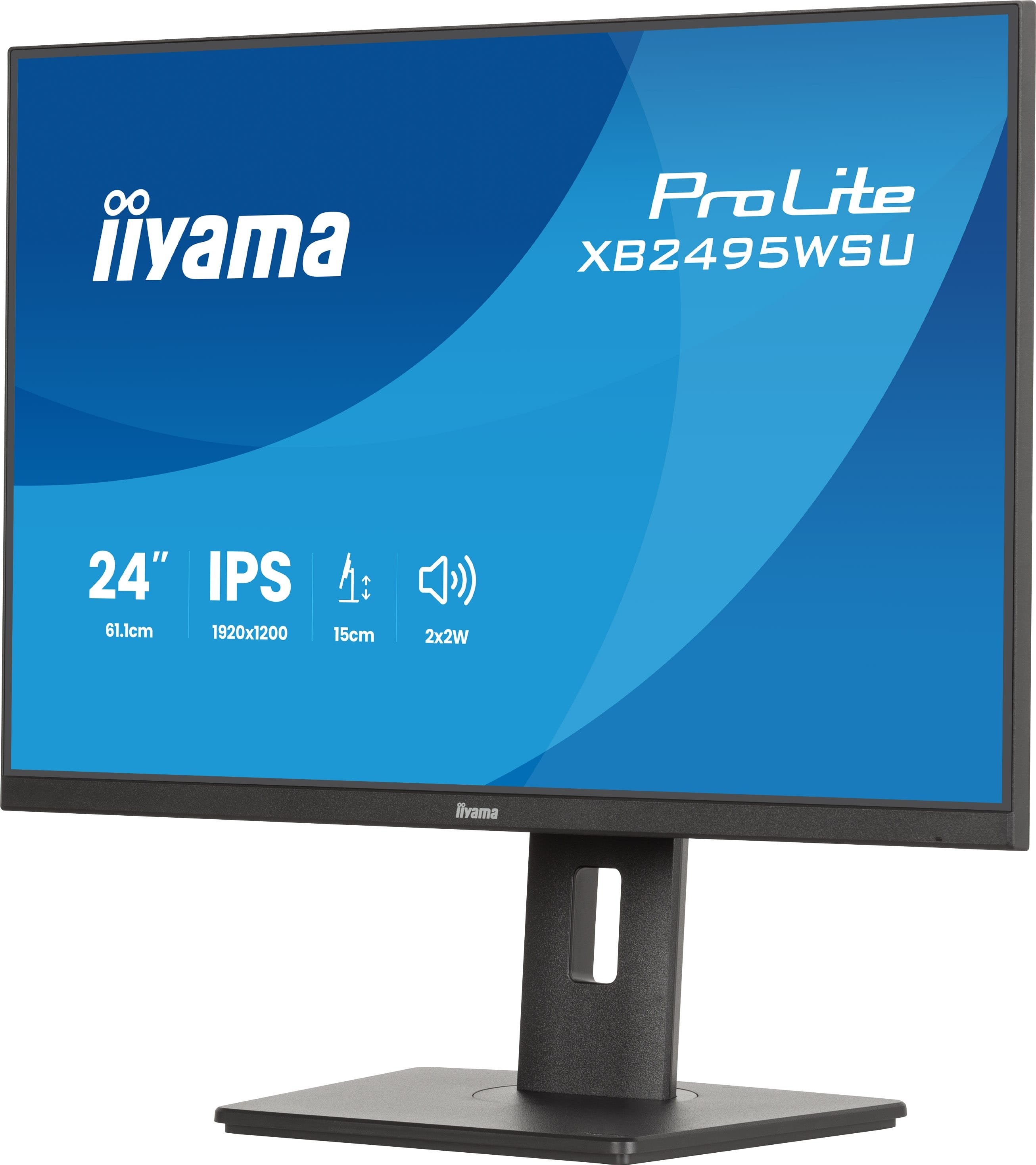 Iiyama 60.5cm 24" Xb2495wsu-B1 16:10 Hdmi+Dp+Usb-C Ips