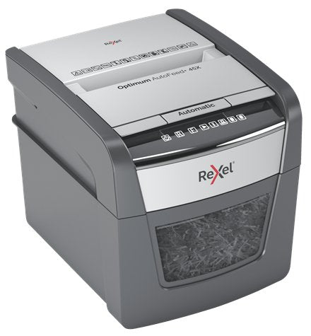 Destructora De Documentos Rexel Optimum 45x P2 / 4x28 / 45 Hojas / 20l / Klamm / Kred /