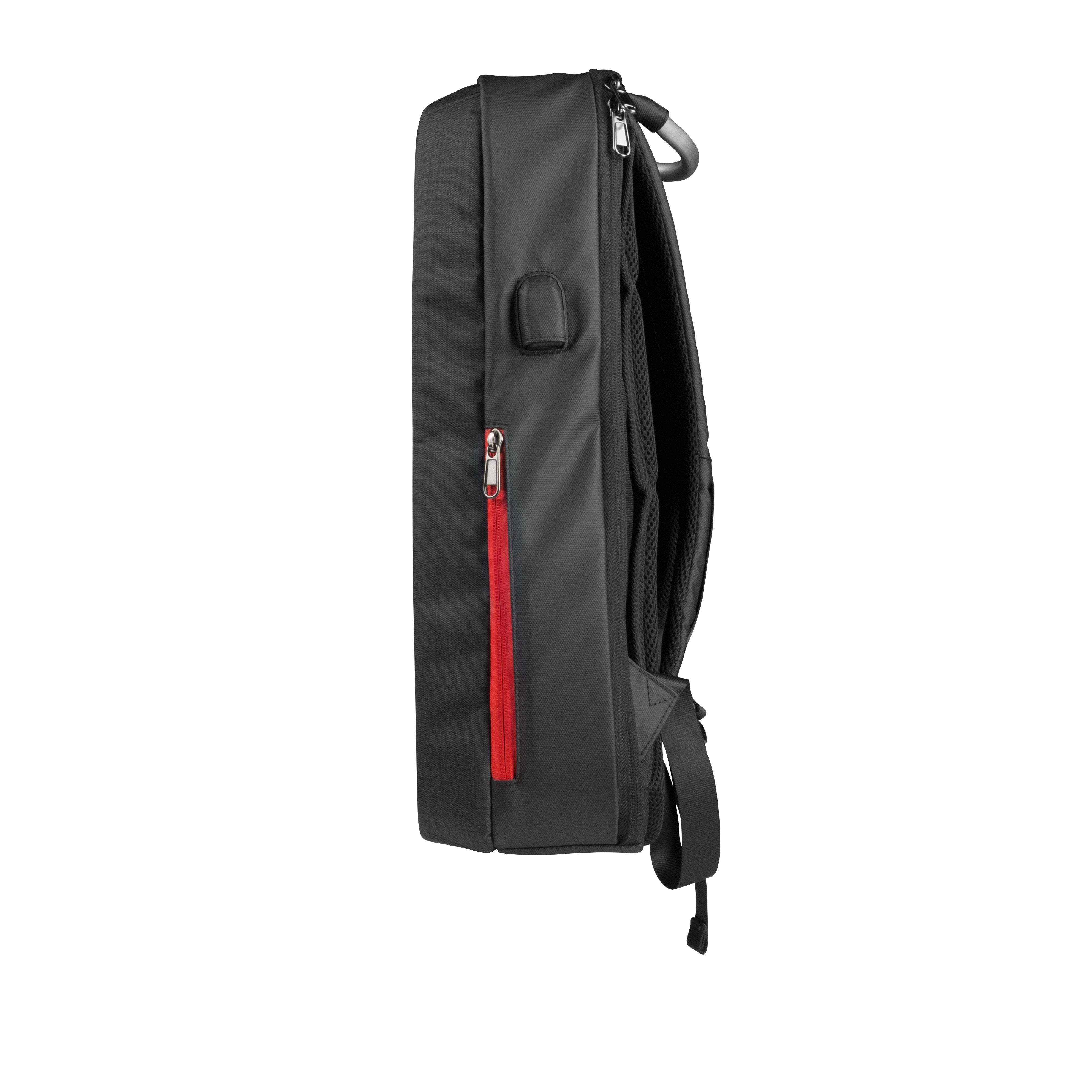 Mochila Mars Gaming Mb2 Para Portátil Hasta 17' Puerto Usb Antirrobo Impermeable