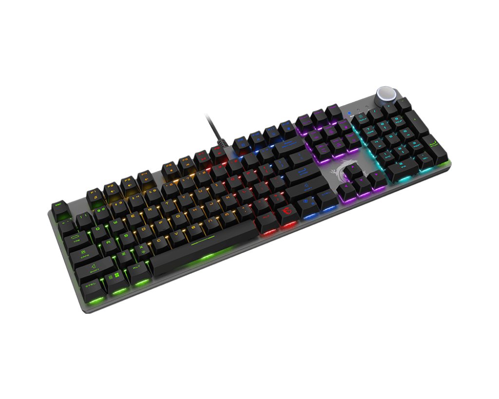 Teclado Aleman Msi Forge Gk-320 Redgaming