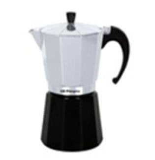 Orbegozo Kfm 930 Cafetera De Aluminio Aromas En Familia - Capacidad Para 9 Tazas - Utilizable En Cocinas A Gas -