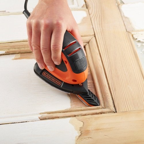 Lijadora Black&Decker Mouse Bew230-Qs 55w