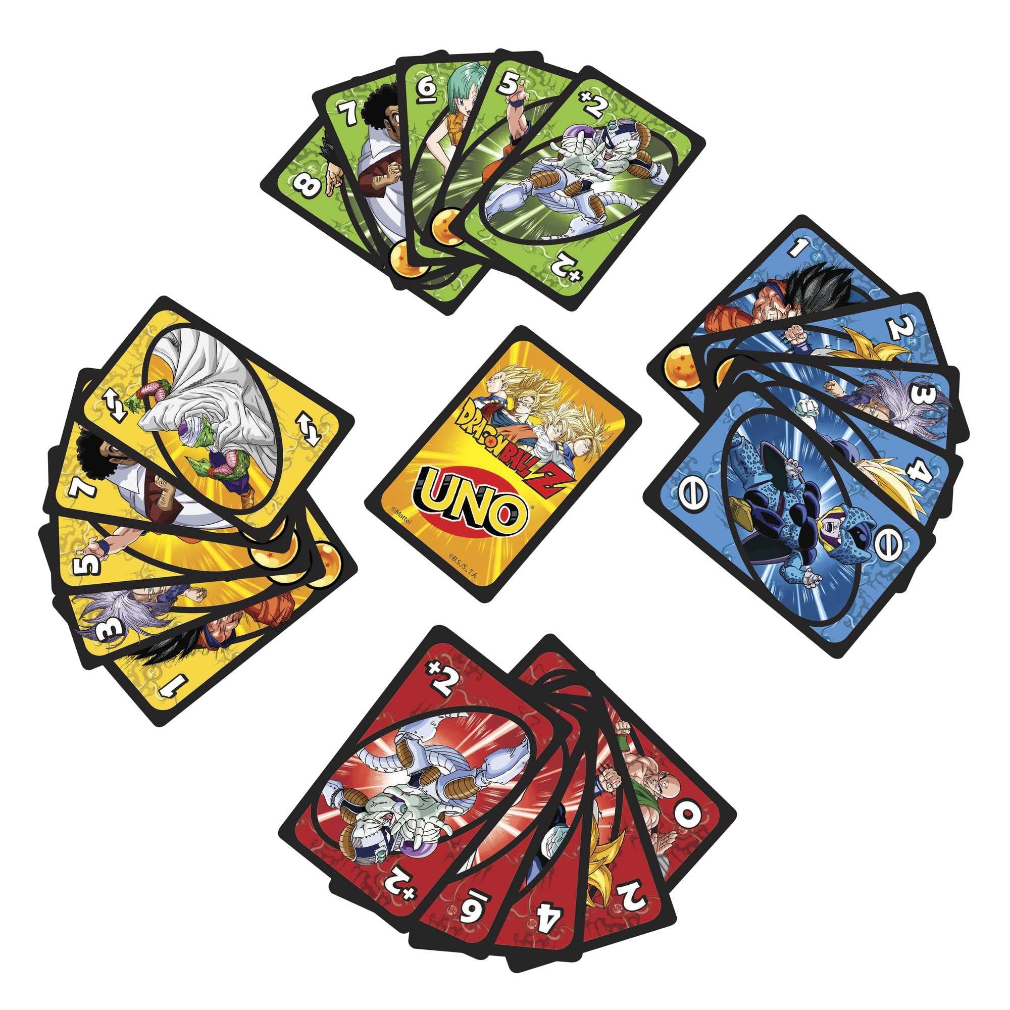 Juego Cartas Uno Dragon Ball Z