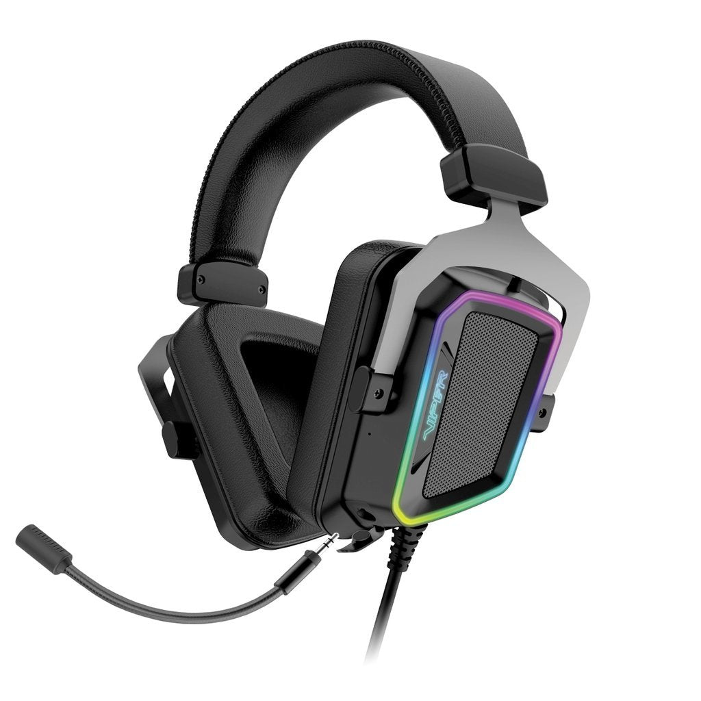 Patriot Gaming Headset Viper V380 Virtual 7.1 Rgb Usb