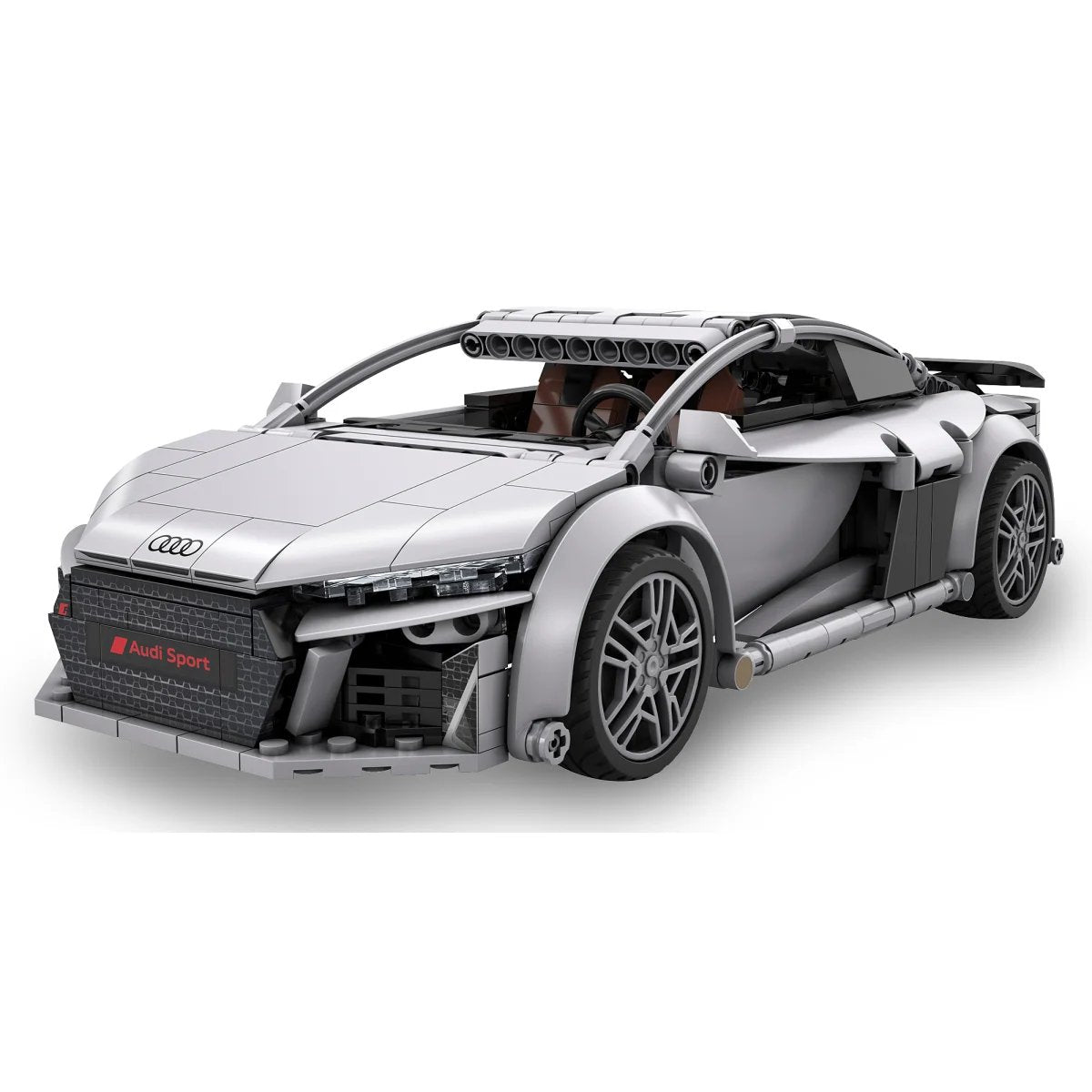 Jamara Cada Audi R8 Coupé 1:14 Gris 2,4ghz Bricks