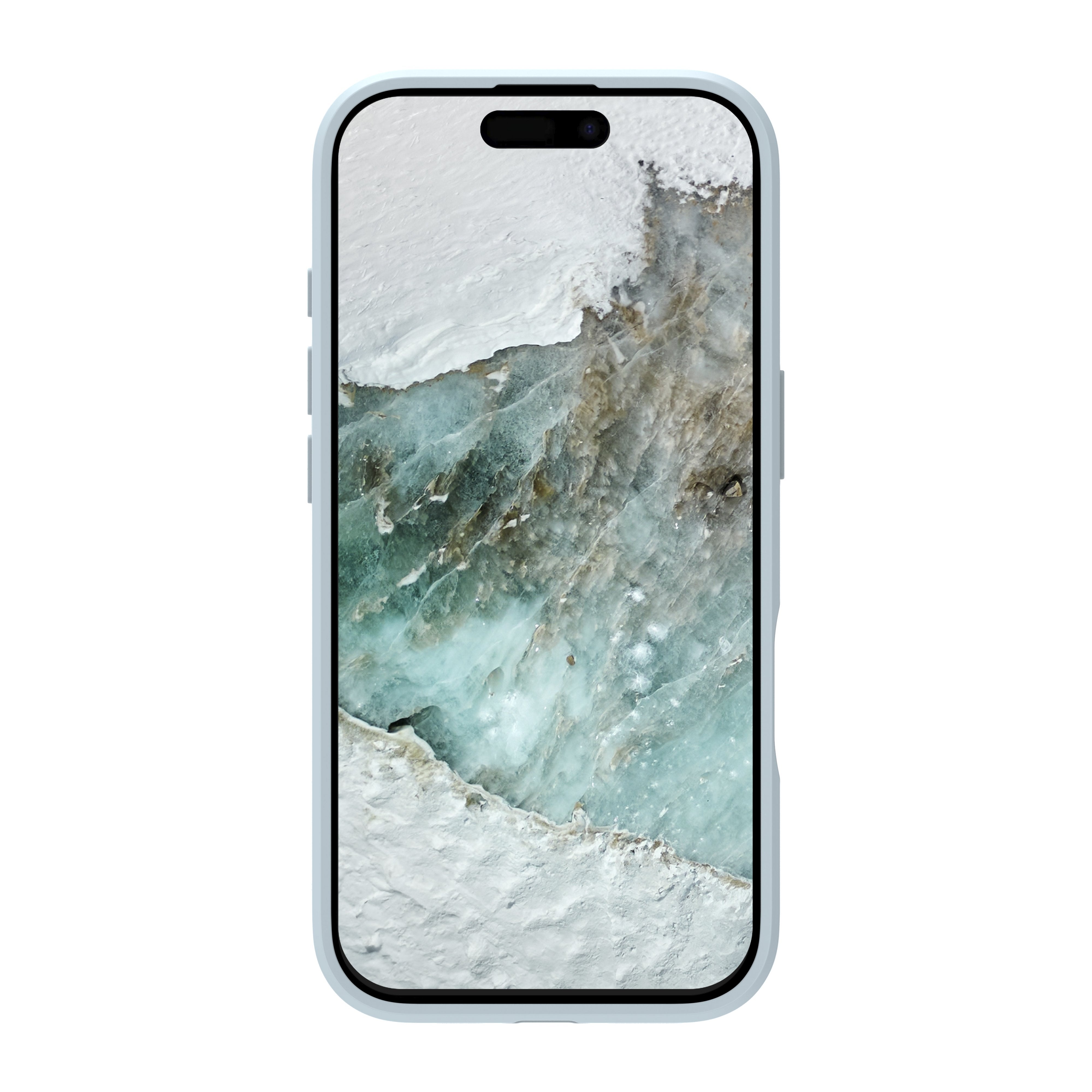 Dbramante1928 Greenland Pro Carcasa Trasera Para Teléfono Móvil Compatibilidad Con Magsafe Plástico Glaciar