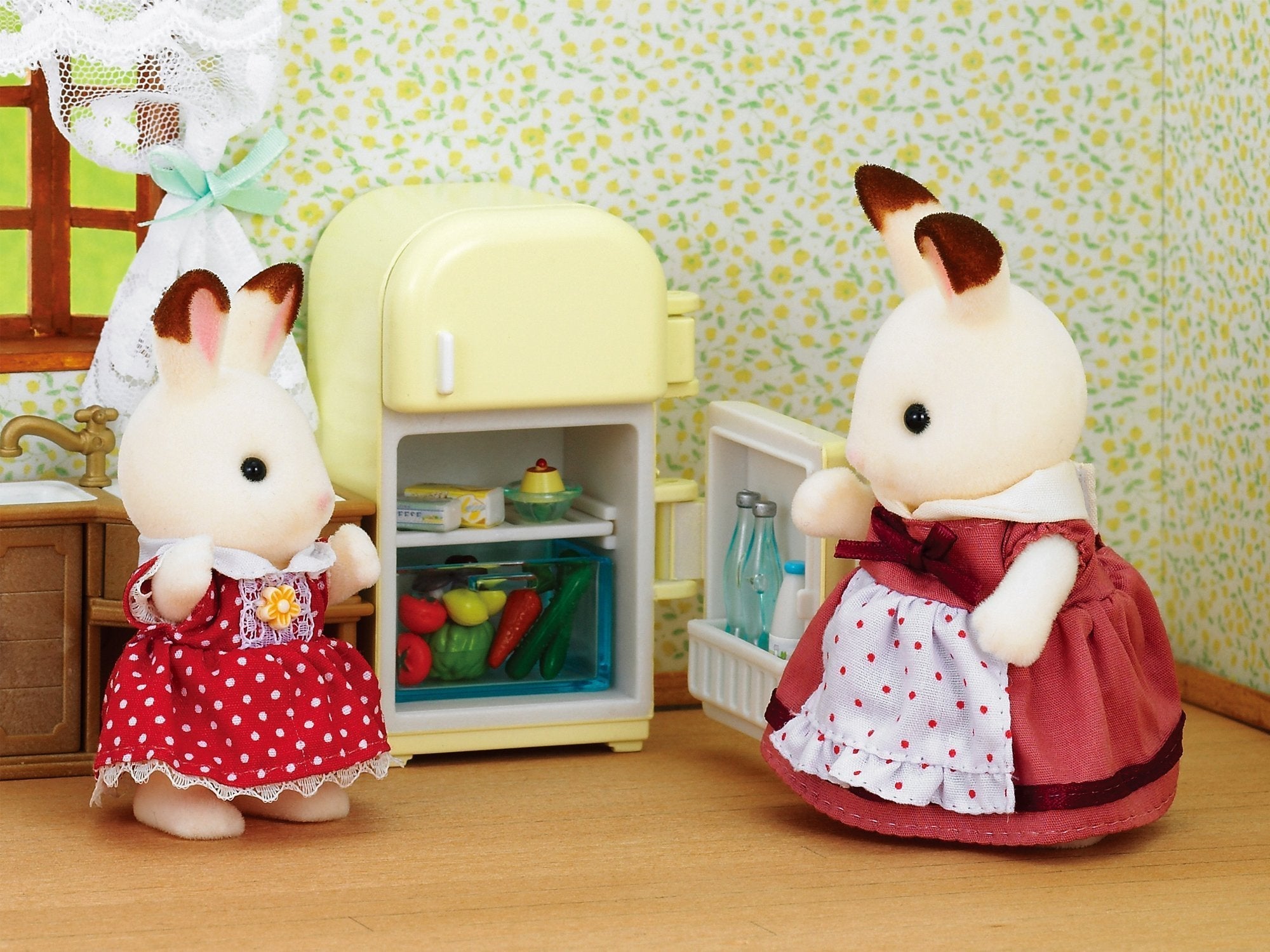 Epoch Sylvanian Families - Schokoladenhasen Mutter Küchen Set 5014