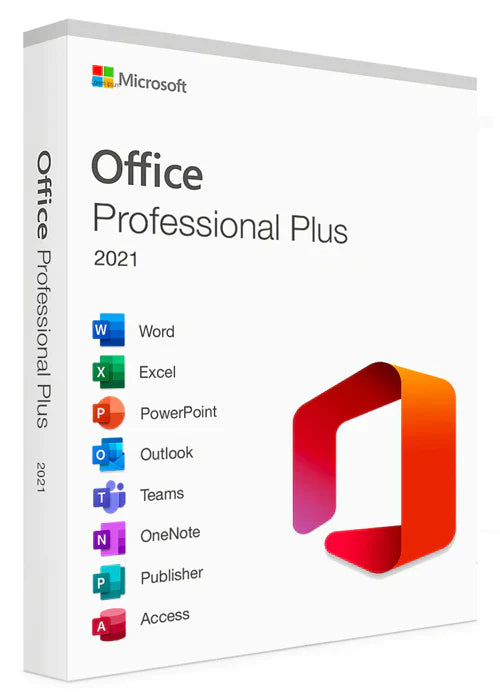Microsoft Office Professional Plus 2021 Retail Key - Licencia Electronica