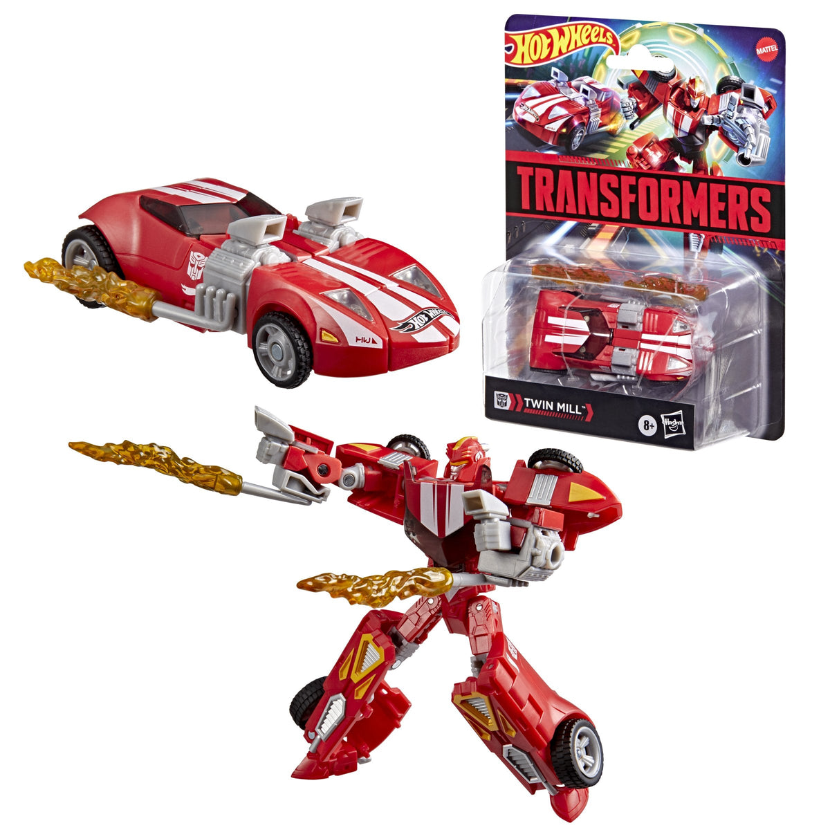 Figura Twin Mill Hot Wheels Transformers 12.5cm