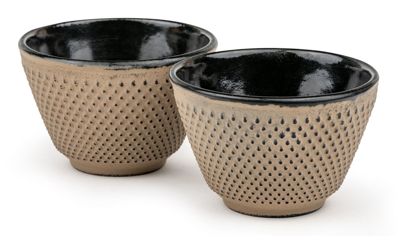 EAN 8720052018168 - Bredemeijer 153097 tazón Beige, Negro Té 2 pieza(s) imagen 1