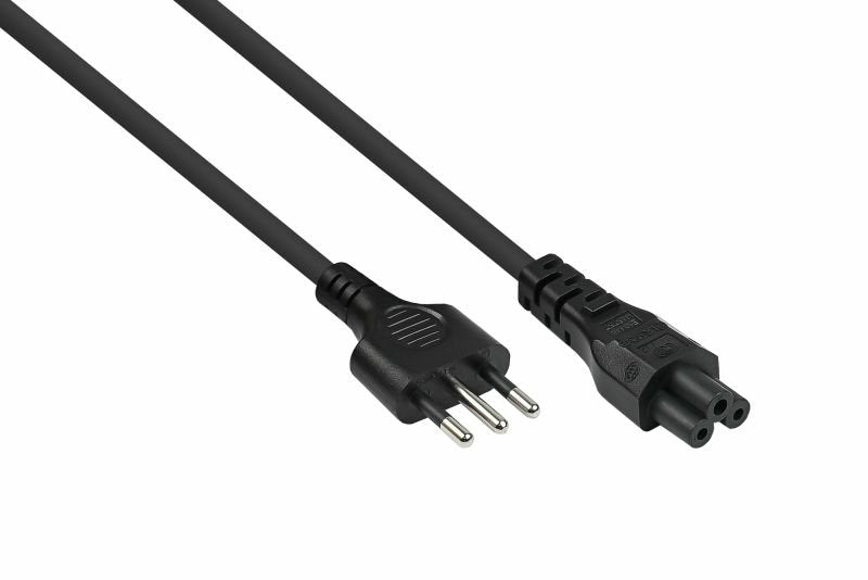 EAN 4066857000514 - Kabelmeister SK6505-S018 cable de transmisión Negro 1,8 m Enchufe tipo L IEC C5 imagen 1