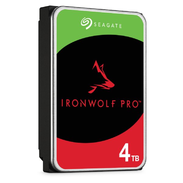 Disco Seagate Ironwolf Pro Enterprise Nas Hdd 4tb 7200rpm 6gb S Sata 256mb Cache 8.9cm 3.5" 24x7 For Nas Raid Rackmount Systems Blk