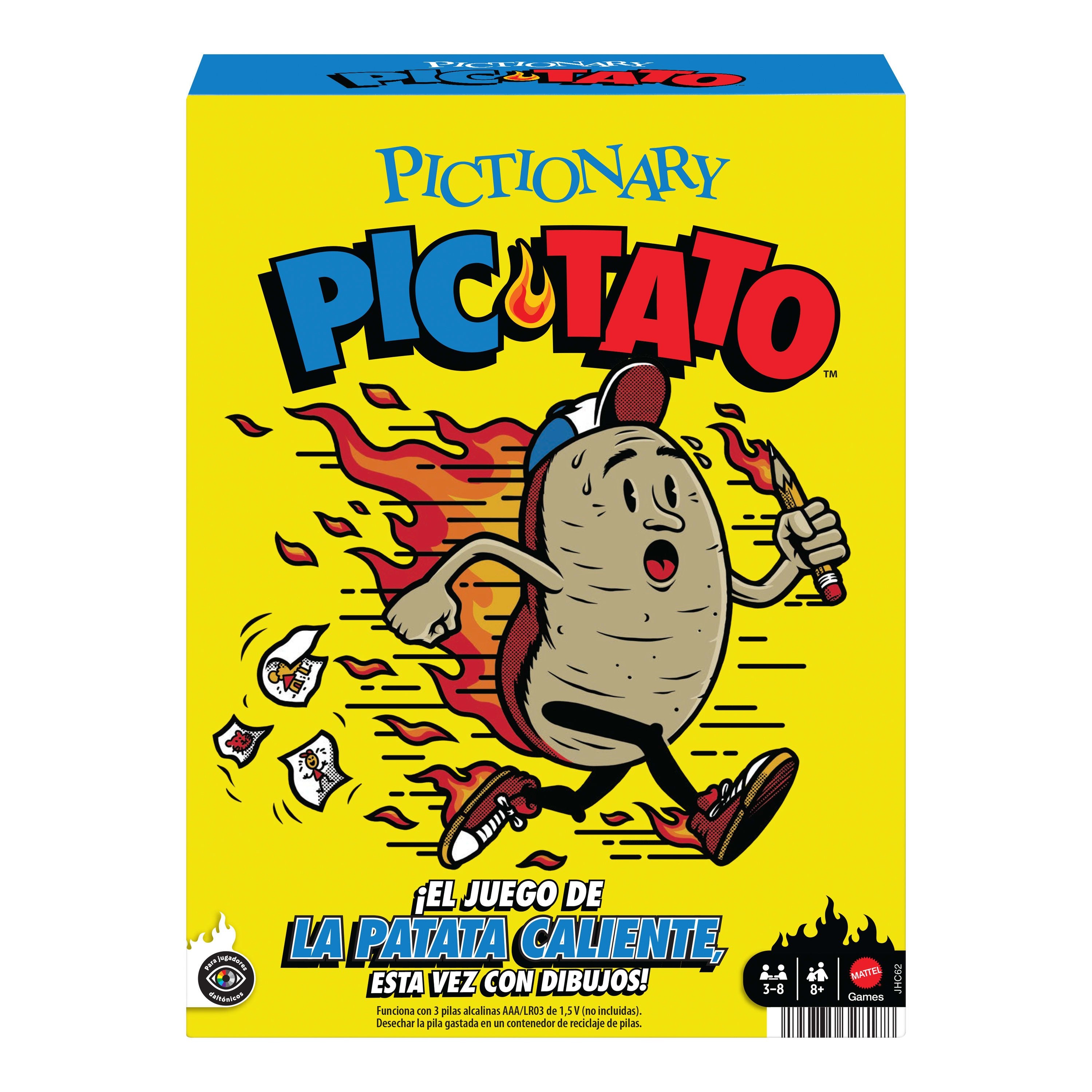 EAN 0194735328178 - Mattel Games Pictionary Pic-Tato Juego de mesa Dibujo imagen 7