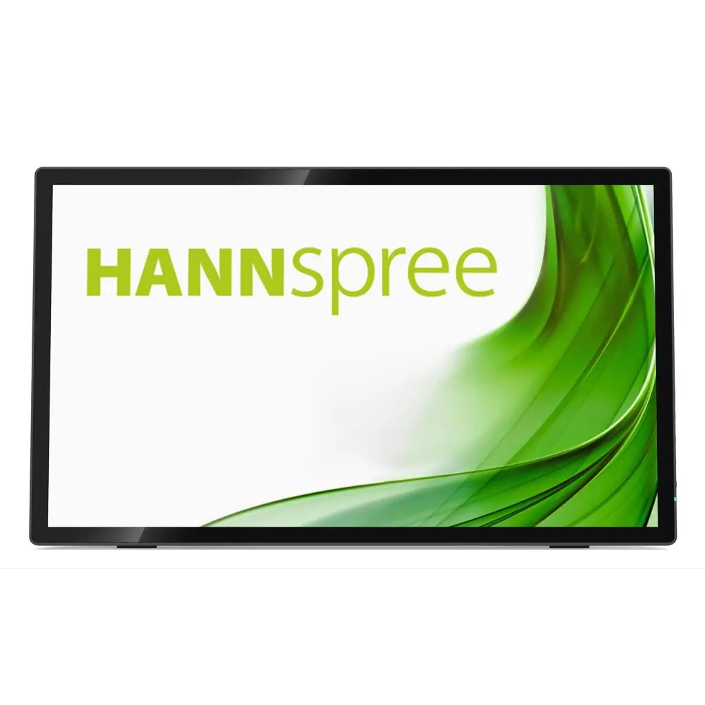 Monitor 23.8" Tactil Dp Hdmi Hannspree Ht249ppb Fhd 75hz 400 Cd/M2 2x2w Vesa 100x100 Portable