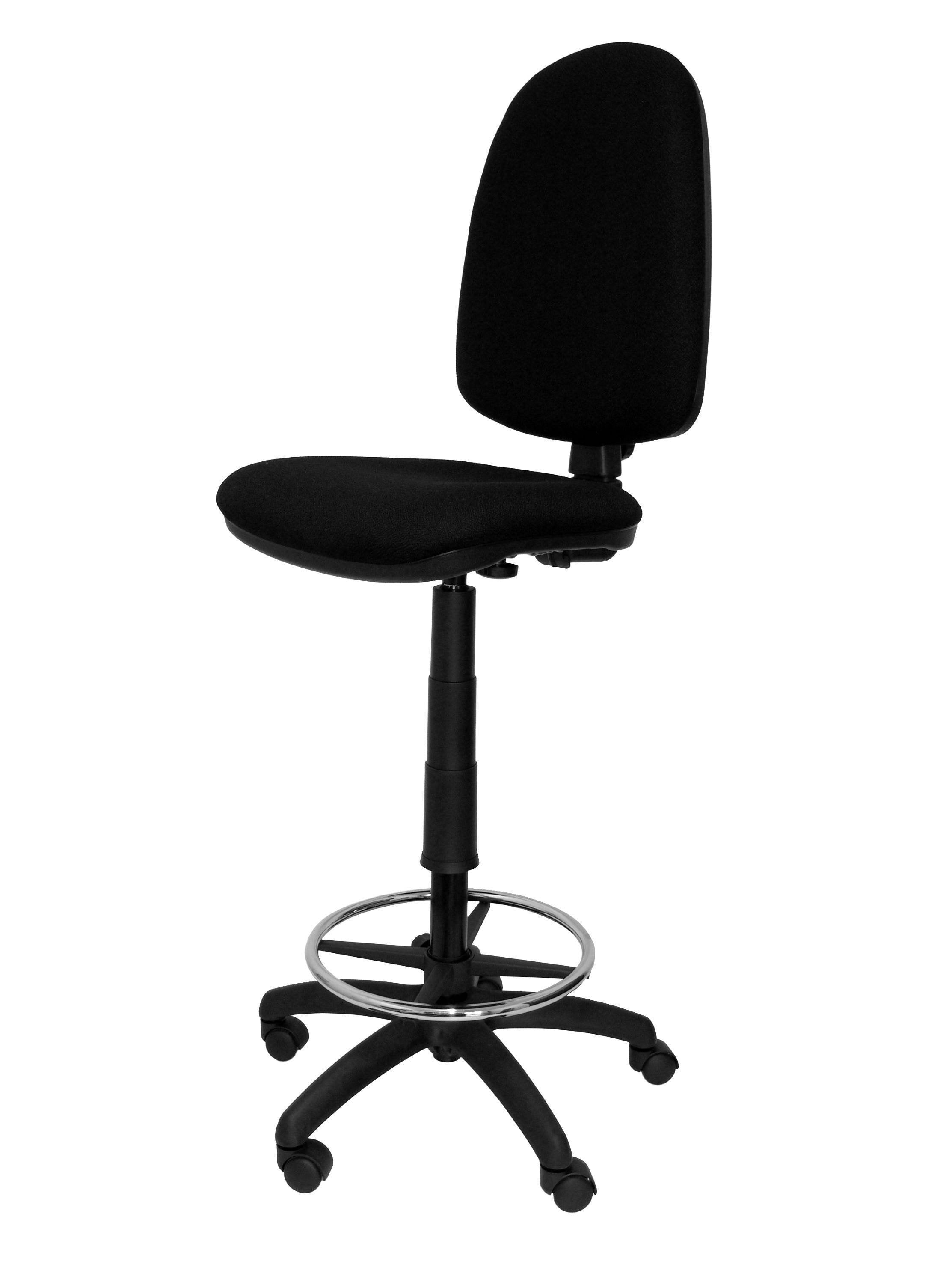 Taburete Modelo Ayna Bali Negro Piqueras Y Crespo  Taburete Modelo Ayna Bali Negro Piqueras Y Crespo T04cpbali840