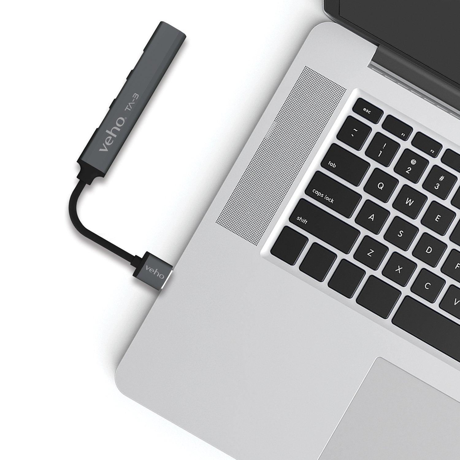 EAN 5060594761126 - Veho VAA-550-TA3-USB-A USB 3.2 Gen 1 (3.1 Gen 1) Type-A 5000 Mbit/s Gris imagen 5