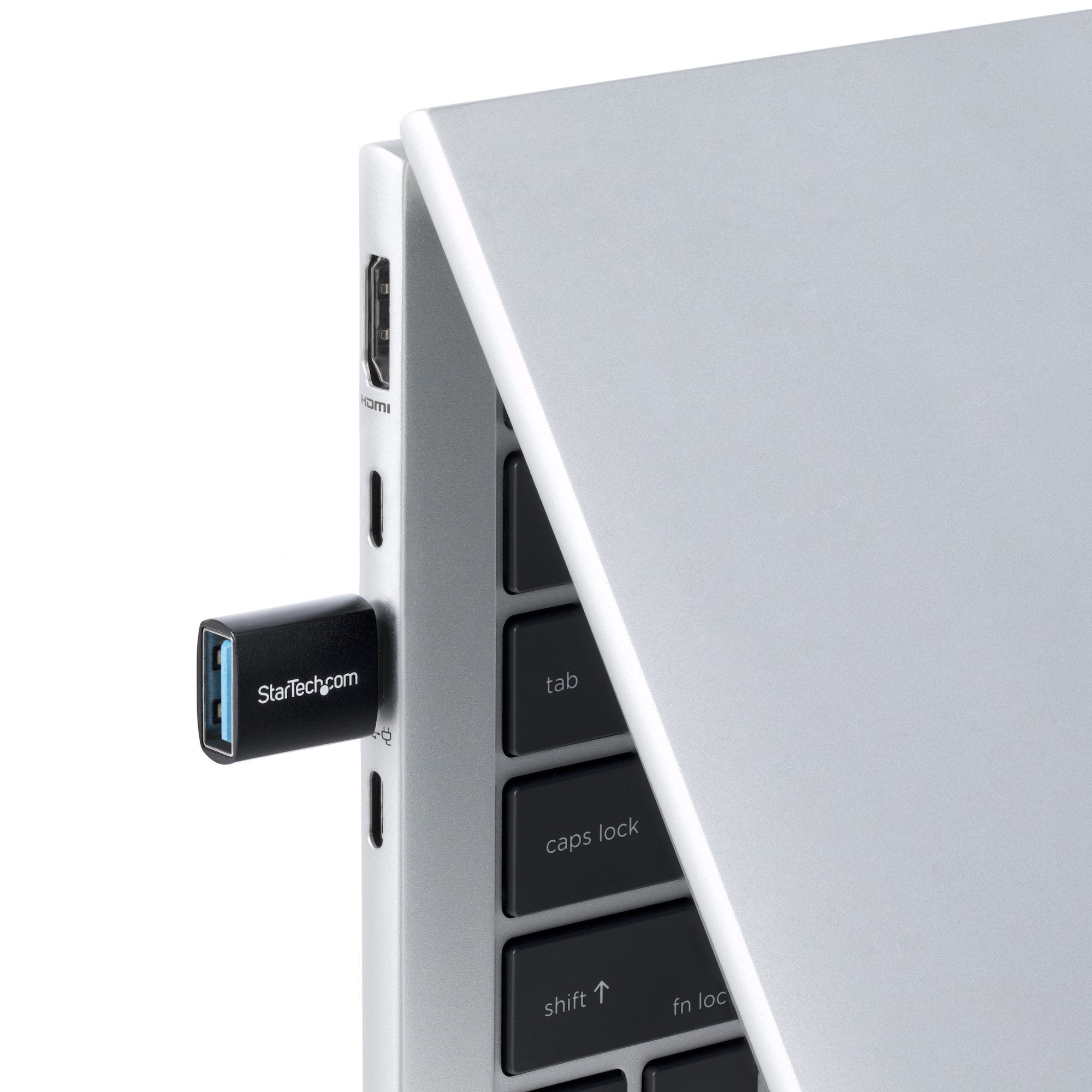 Adaptador Startech.Com Usb-C To Usb-A , Usb 5gbps, Compact Usb-C Male To Usb-A Female Adaptador, Durable Metal Housing, M/F -