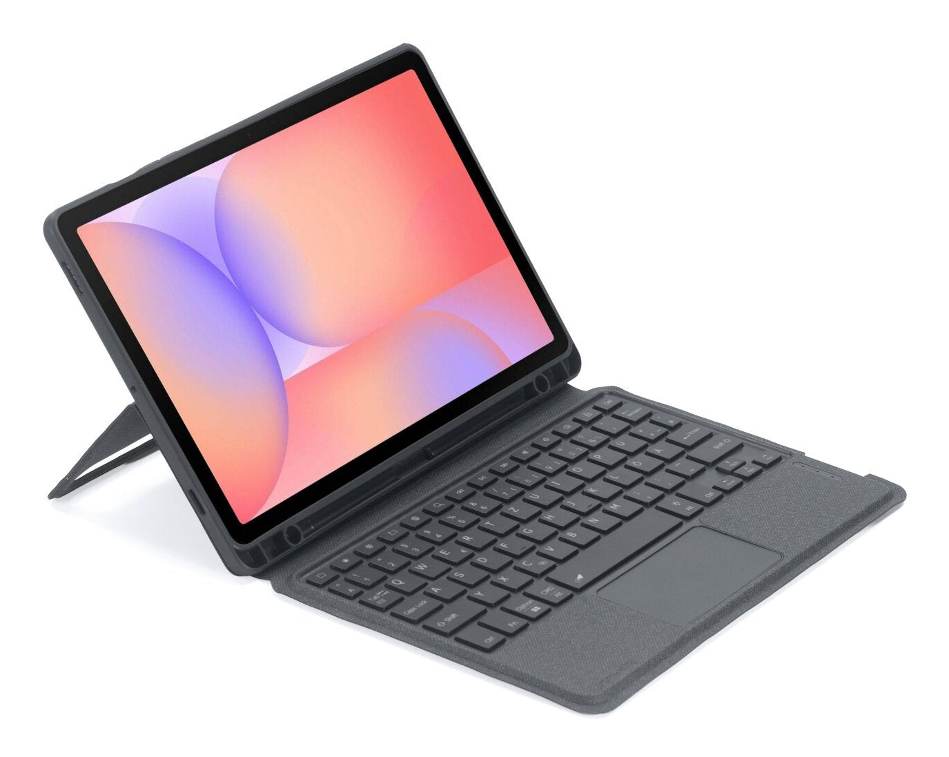 4smarts Tastatur Funda Solid Pro Qwertz Para Samsung Galaxy Tab S10 Lite, Grafit
