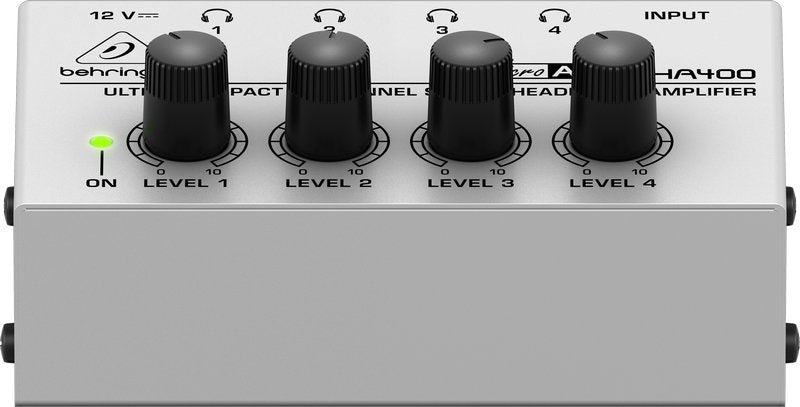 Behringer Ha400 Amplificador Para Audífono Negro, Gris