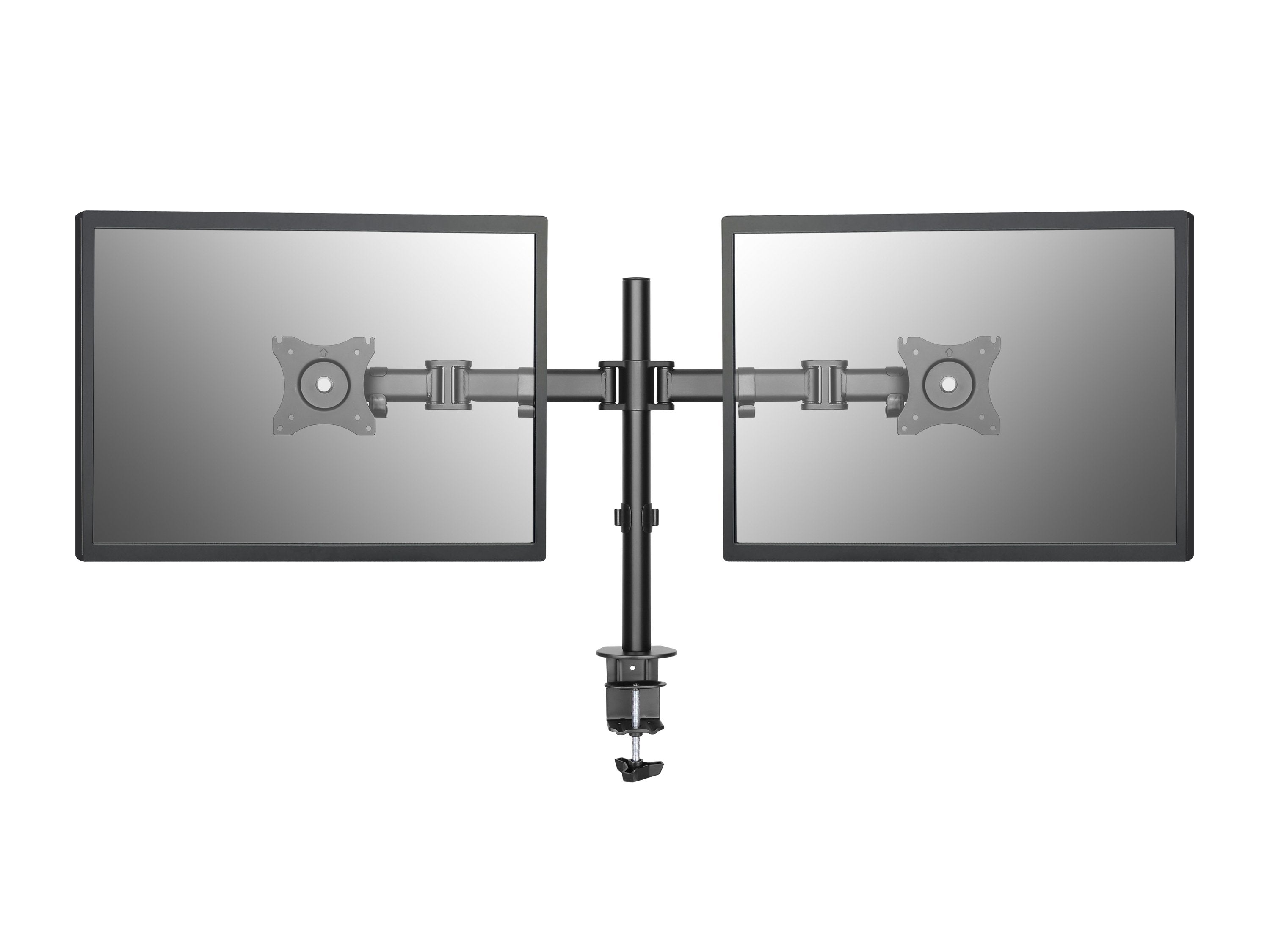 Equip Soporte Pantalla Para Mesa Dos Brazos 2 Pantallas 13-27 De Brazo Inclinable Y Giratorio 360º M