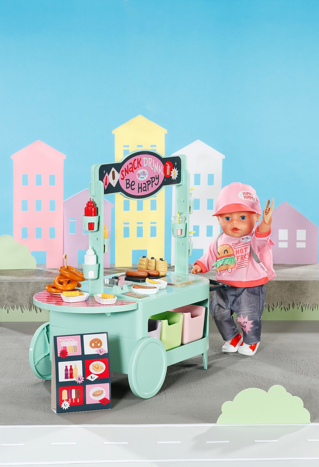 Zapf Creation Baby Born® Snack Shop, Accesorios Para Muñecas 835883