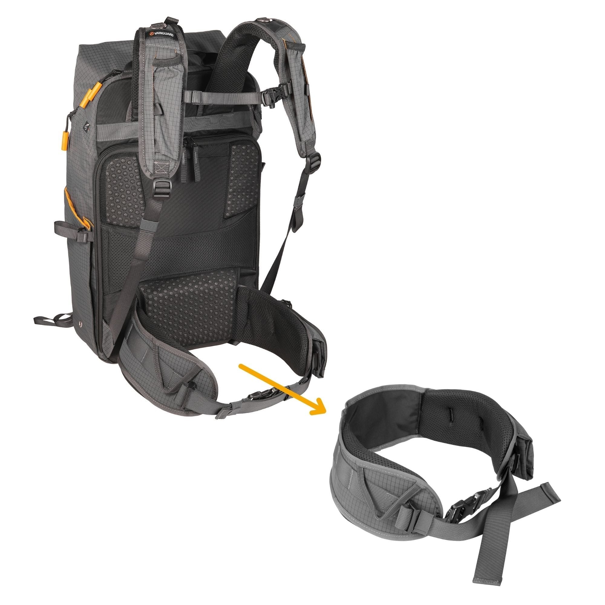Vanguard Veo Active 49 Grau Rucksack