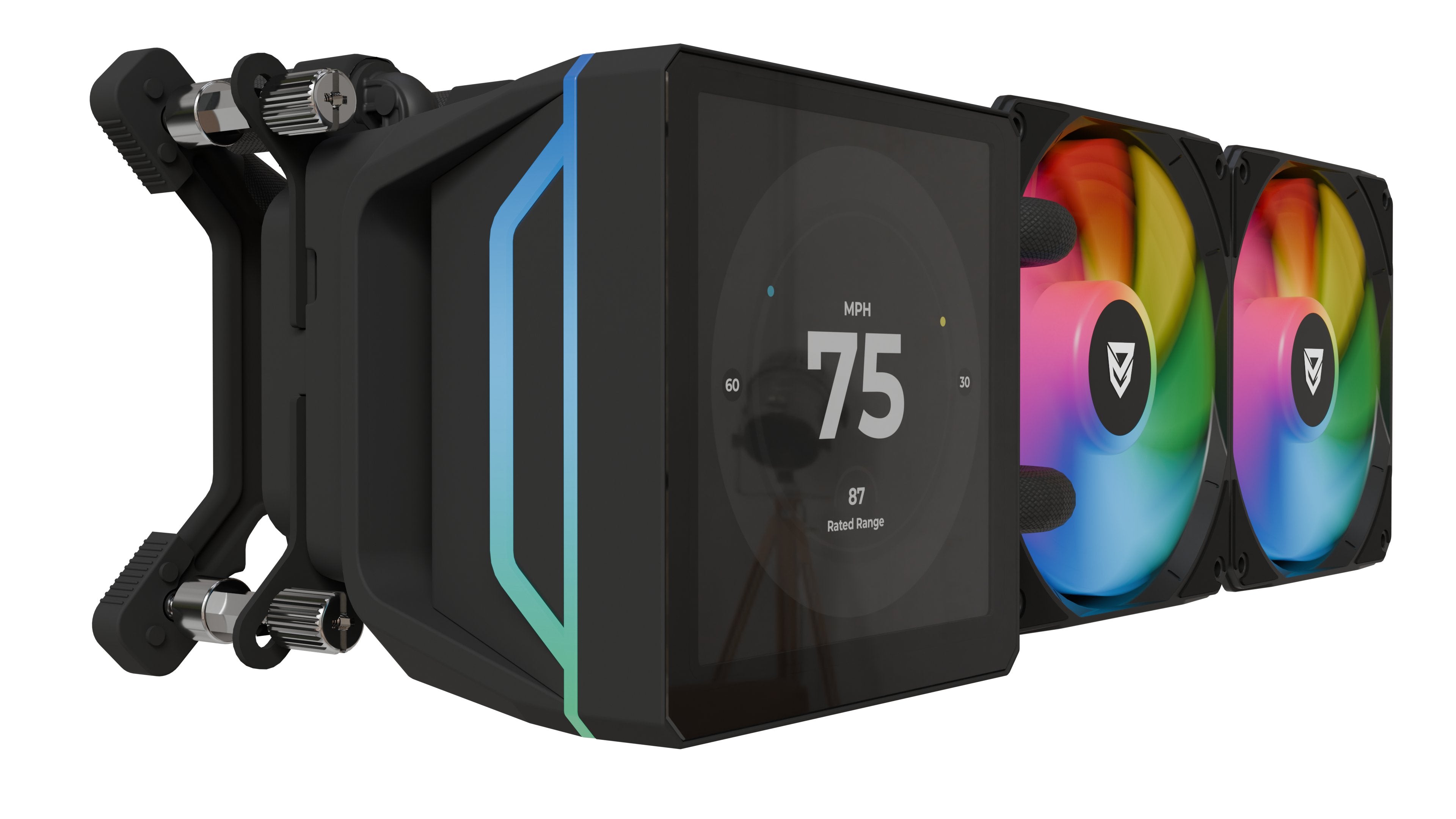 EAN 8435443722424 - Nfortec NF-SFAN-SEDNA-240-BLACK sistema de refrigeración para ordenador Procesador Sistema de refrigeraci imagen 8