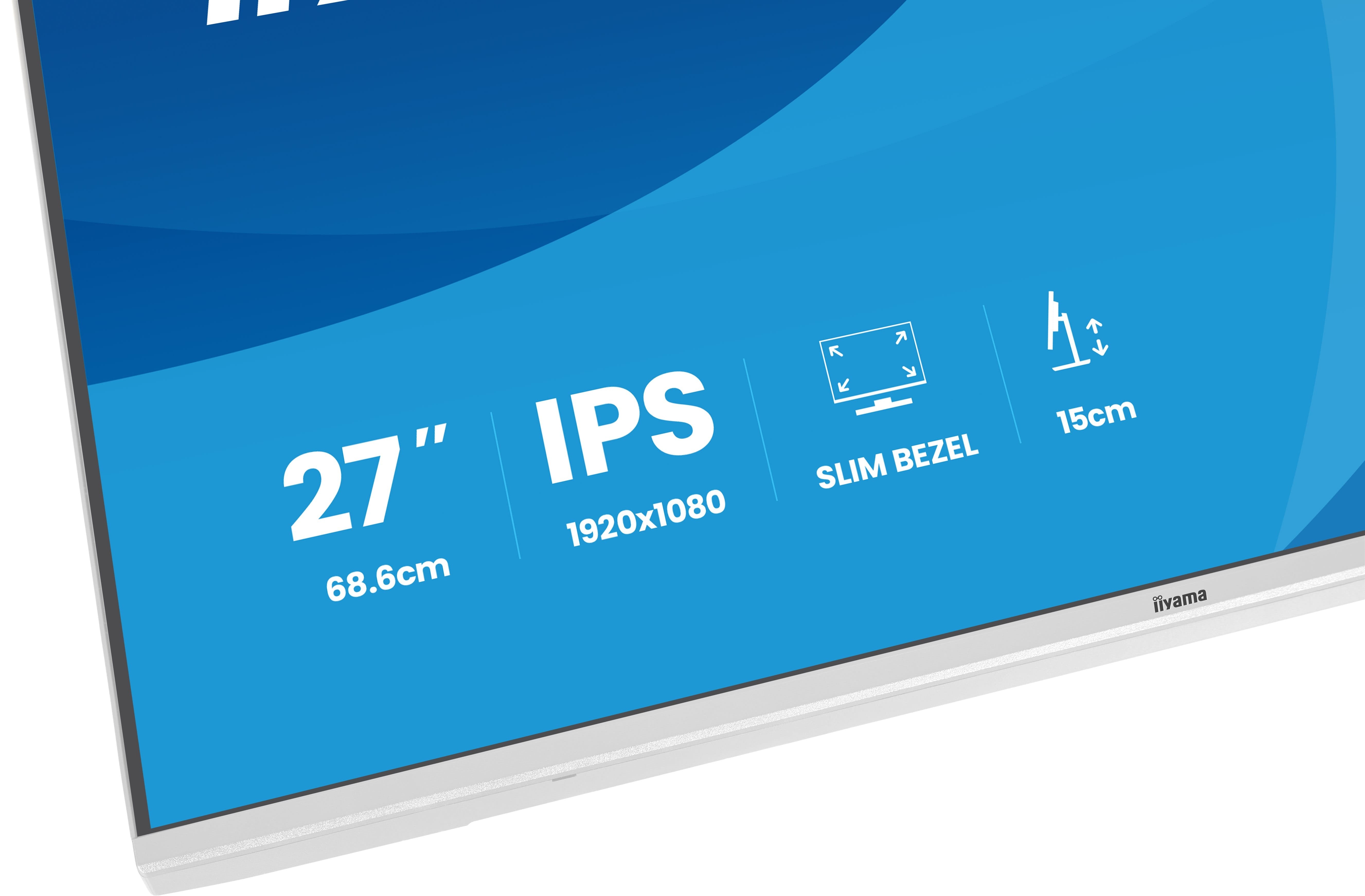 Iiyama 68.6cm 27" Xb2797hsu-W1 16:9 Hdmi+Dp+2xusb-C Ips