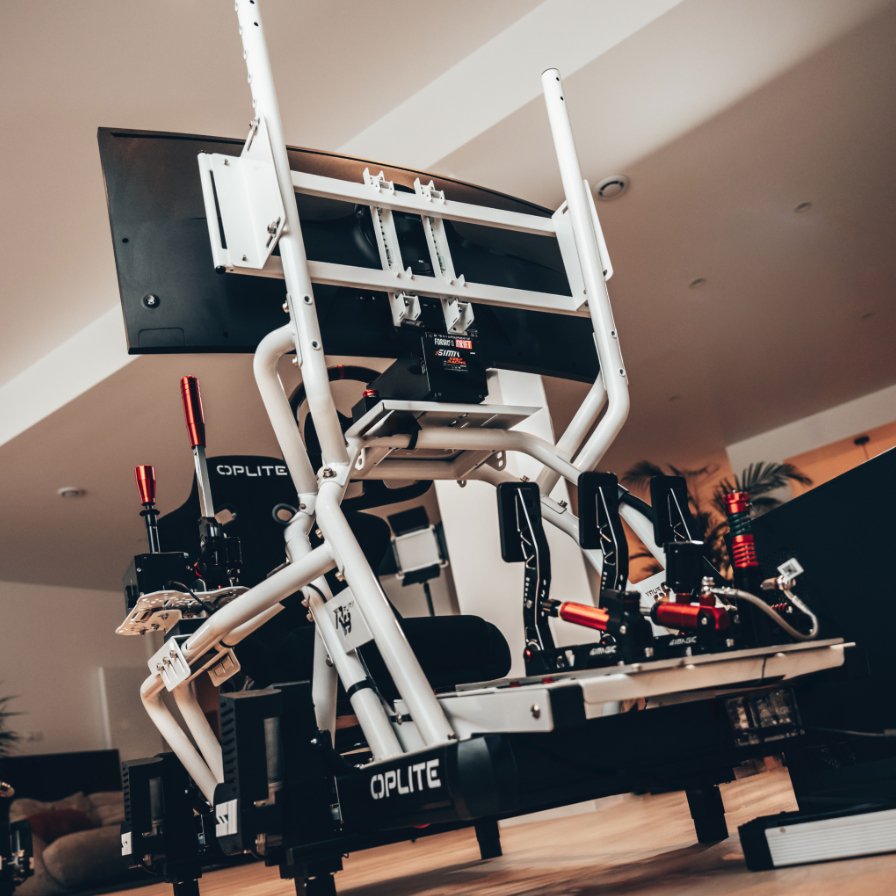Oplite Monitor Mount R8 Single Monitor Blanco Retail
